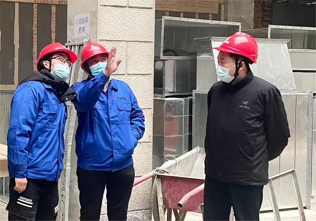 一手抓防疫，一手抓生產(chǎn)！立豪集團(tuán)董事長(zhǎng)赴陜藥集團(tuán)山海丹醫(yī)院項(xiàng)目督導(dǎo)檢查